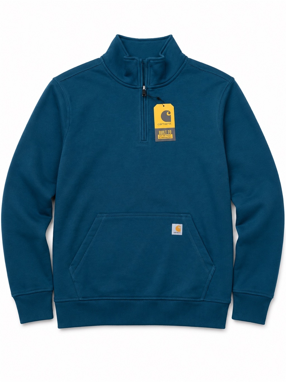 Carhartt Women’s Teal Quarter-Zip Pullover
